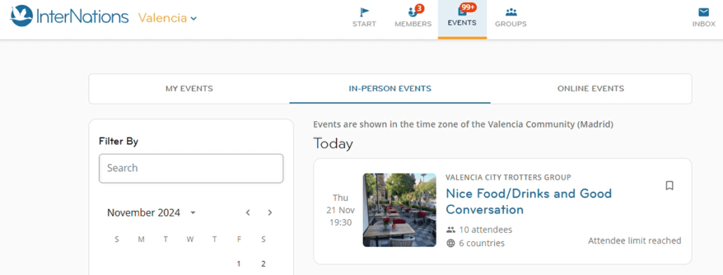 Internations for expats