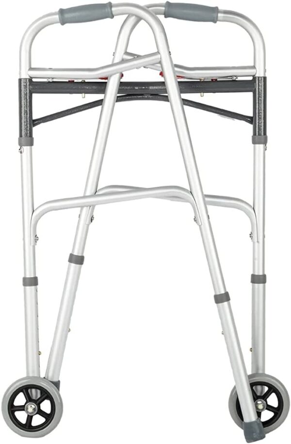 Folding Walker with 2 Wheels - Image 4