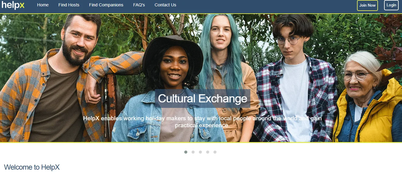 Helpx website