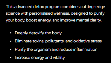 Detox program